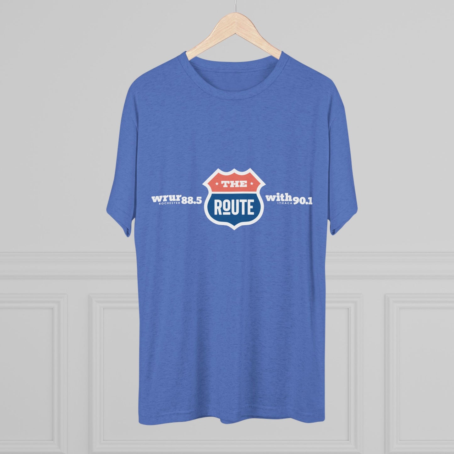 The Route Men's Tri-Blend Crew Tee