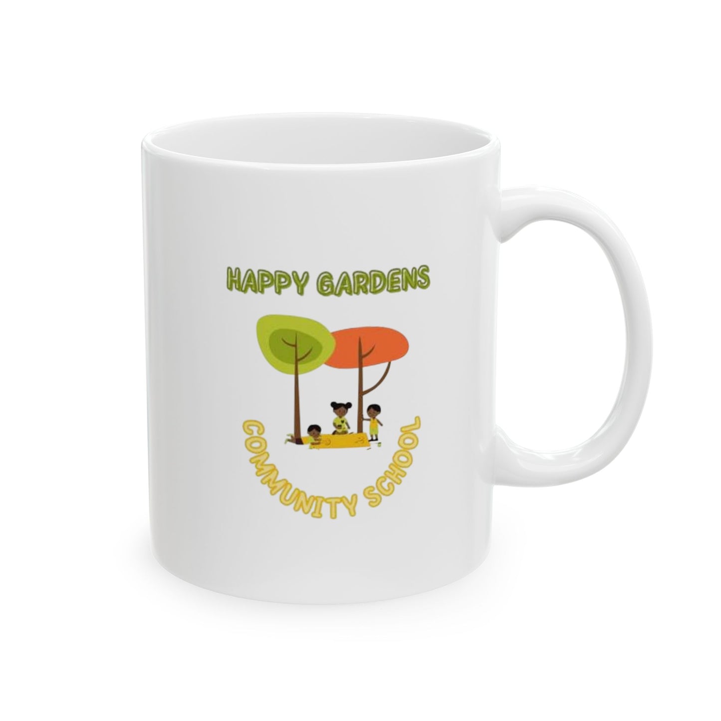 Happy Gardens Ceramic Mug, (11oz, 15oz)