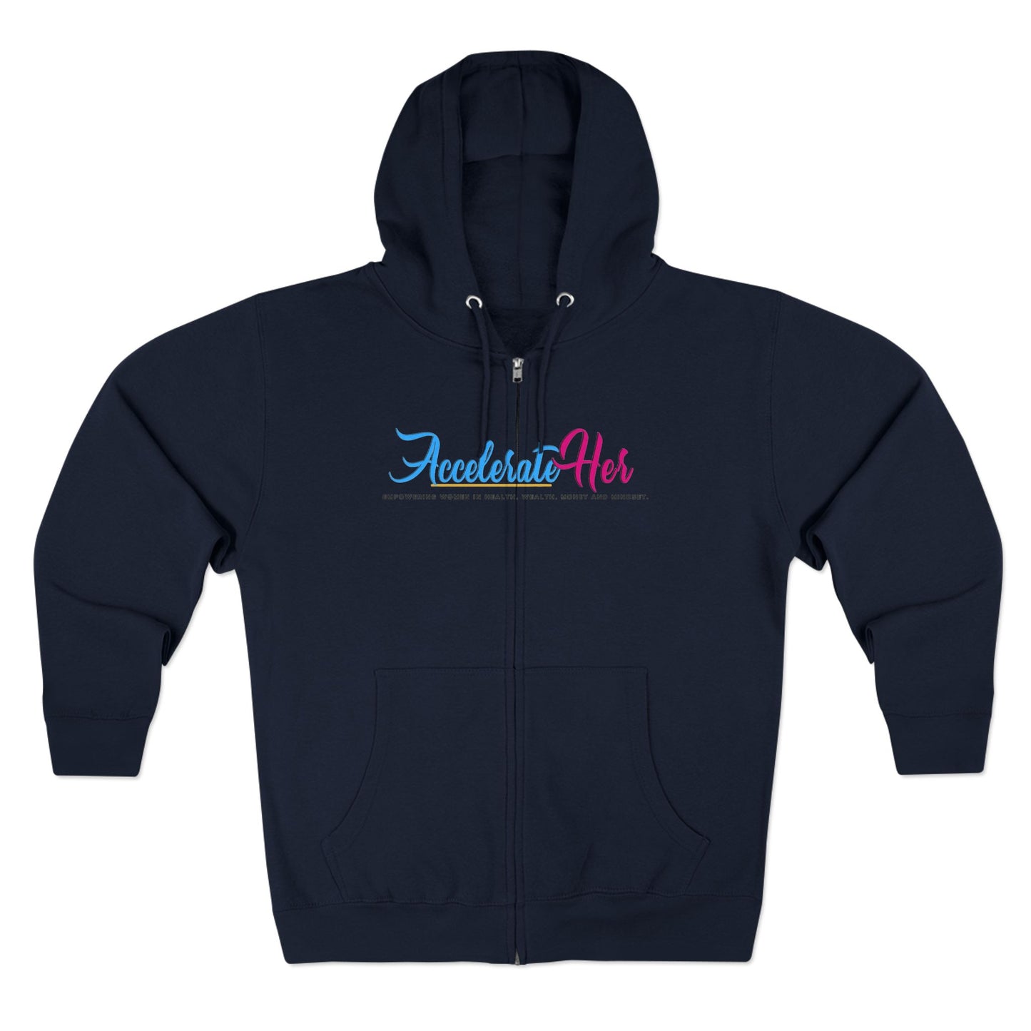 AccelerateHer Unisex Zip Hoodie