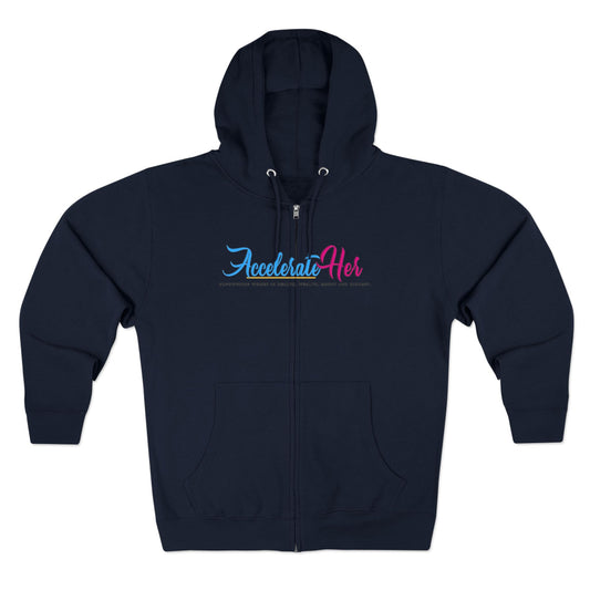 AccelerateHer Unisex Zip Hoodie
