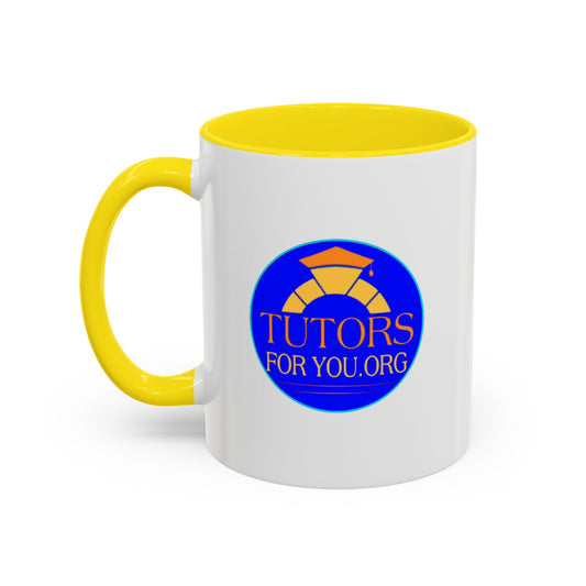Tutors For You Accent Coffee Mug (11oz)