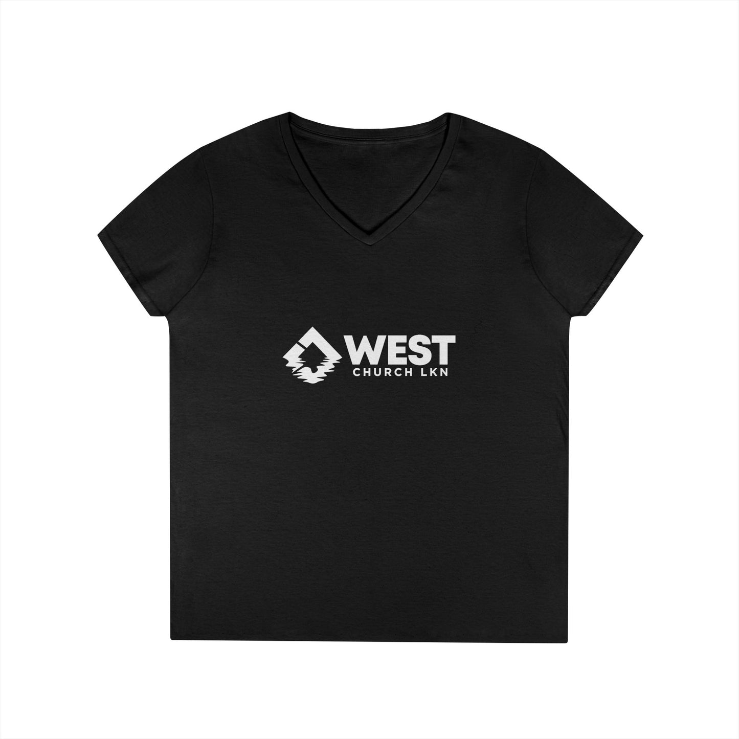 West Church LKN Ladies' V-Neck T-Shirt