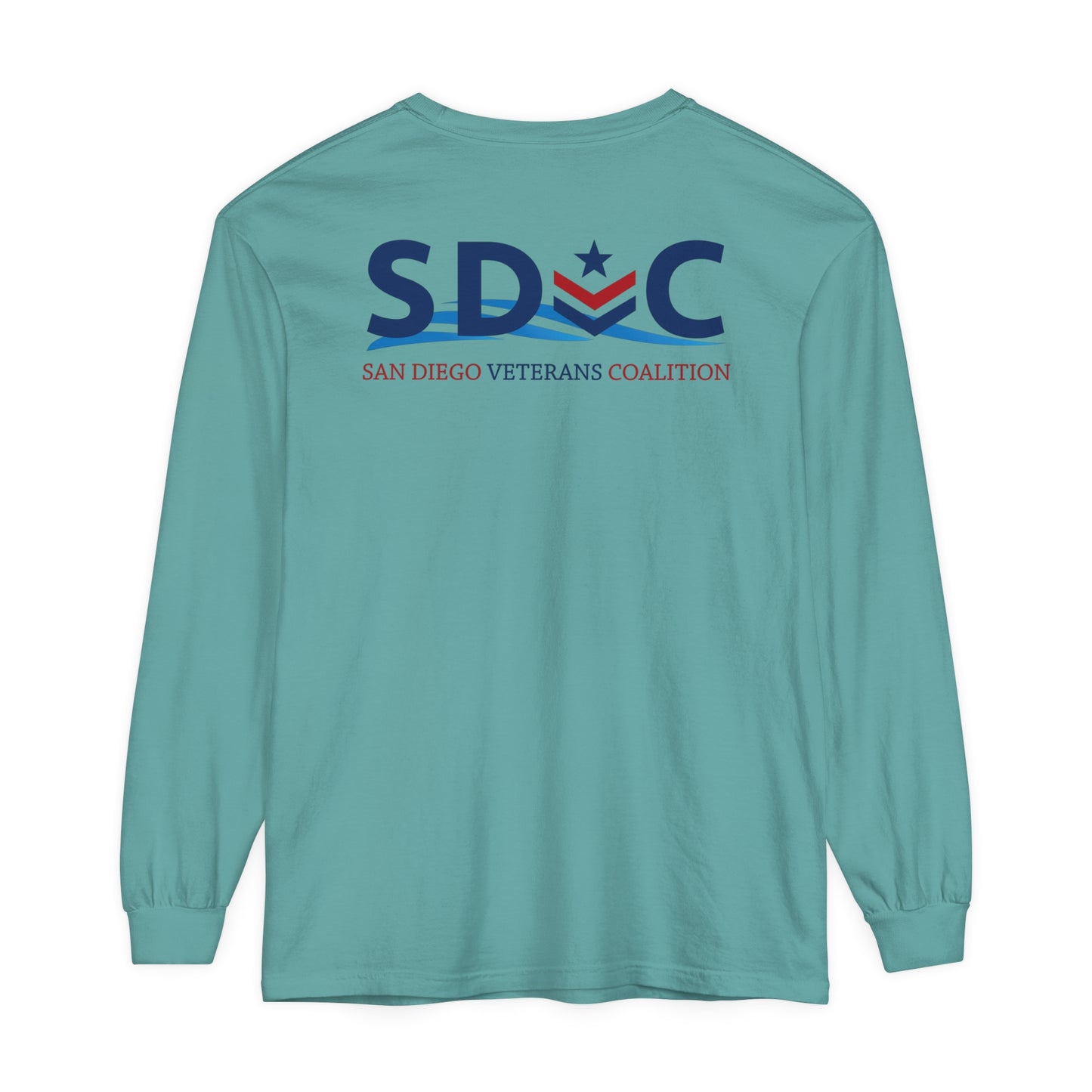 SDVC Unisex Garment-dyed Long Sleeve T-Shirt