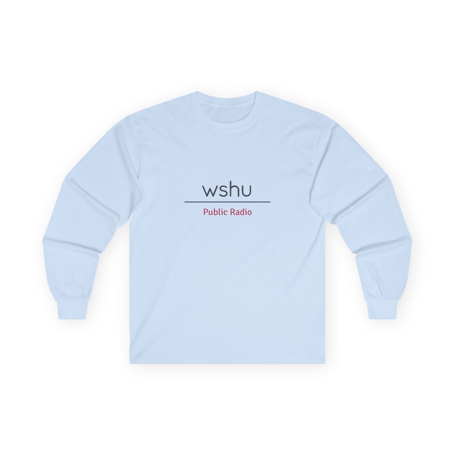 WSHU Unisex Ultra Cotton Long Sleeve Tee