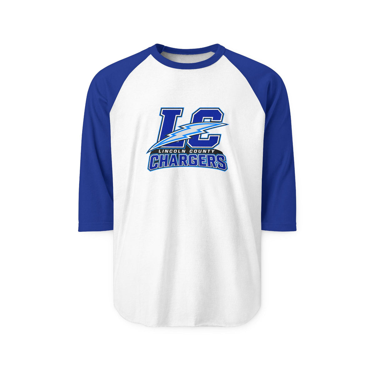 LC Chargers Unisex Three-Quarter Sleeve Raglan Shirt