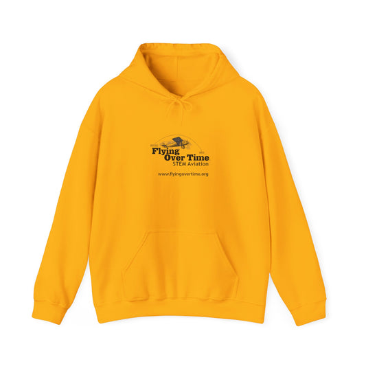 Flying Over Time Unisex Heavy Blend™ Hooded Sweatshirt