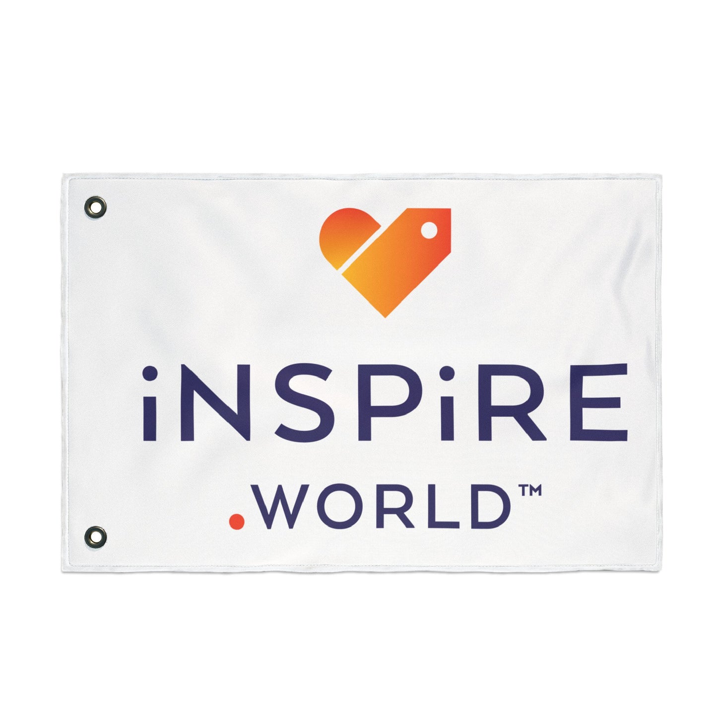 Inspire.World Double Sided Flag