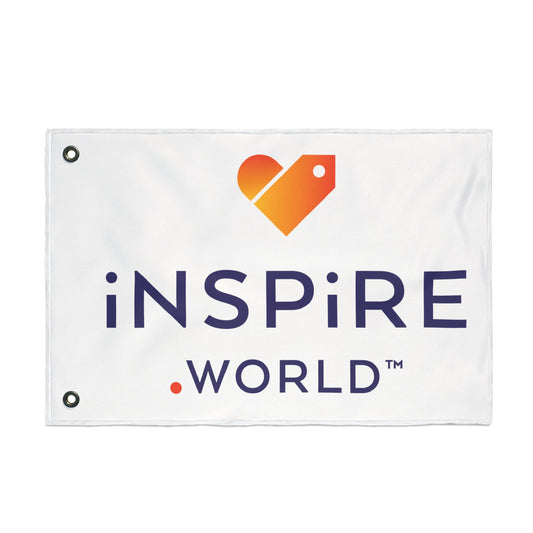 Inspire.World Double Sided Flag