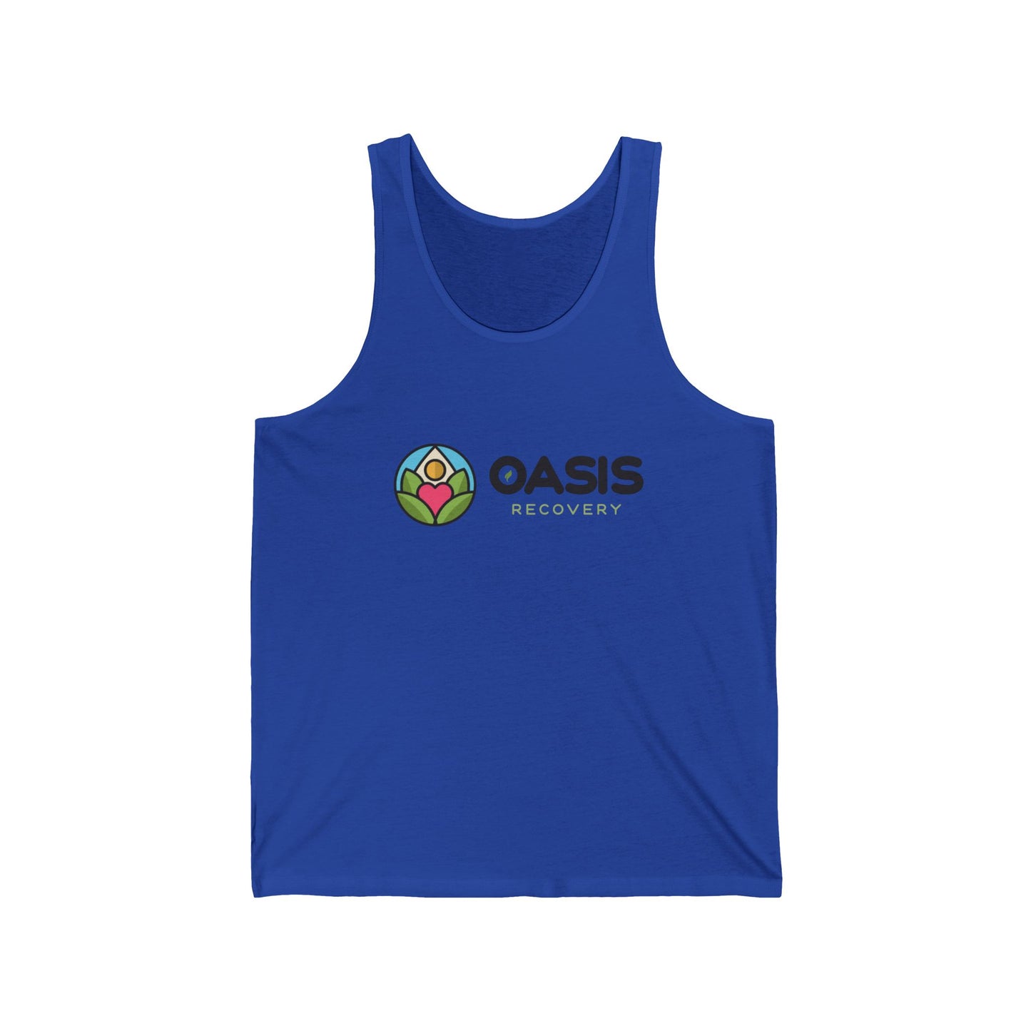 Oasis Recovery Center Unisex Jersey Tank