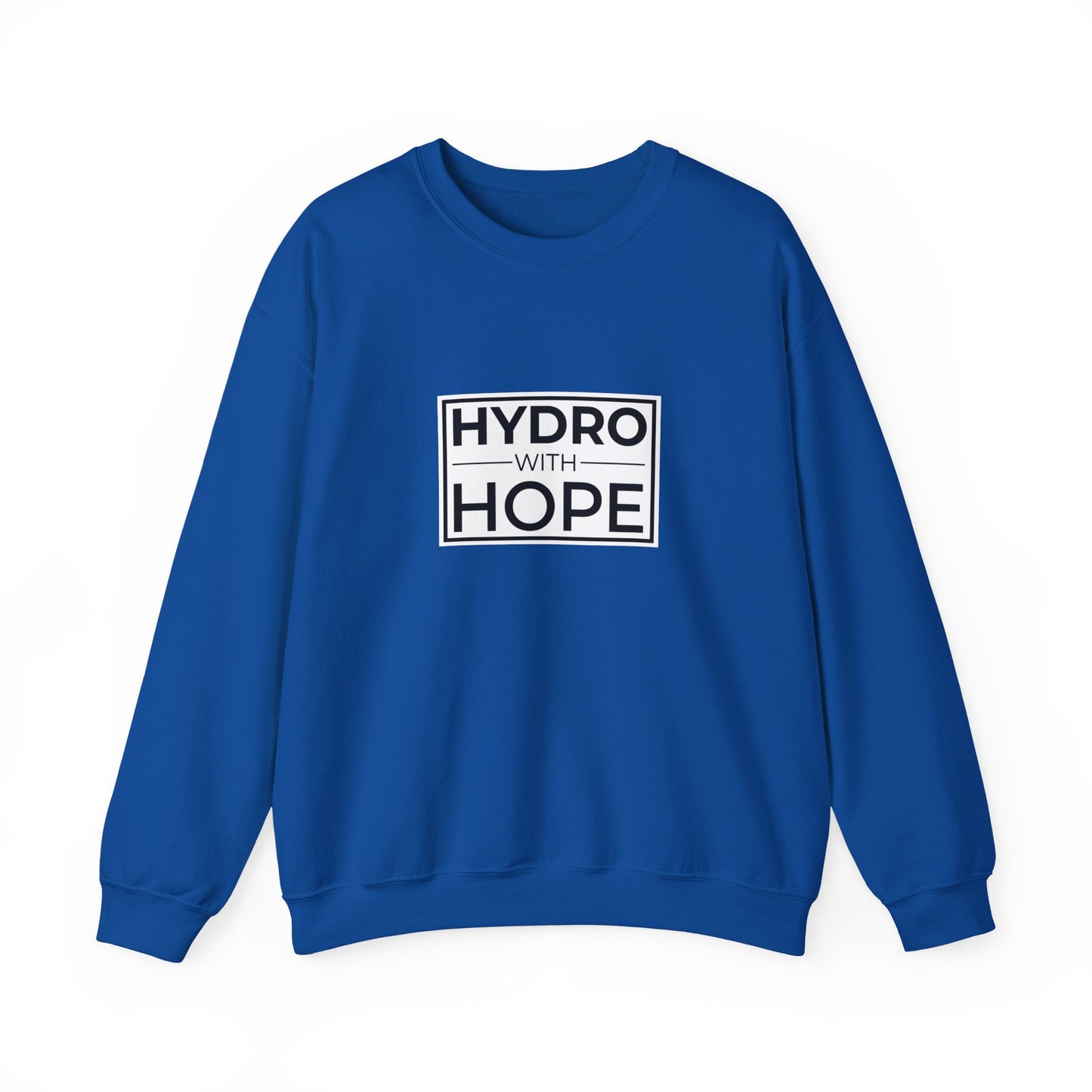 Hydro with Hope Unisex Heavy Blend™ Crewneck Sweatshirt