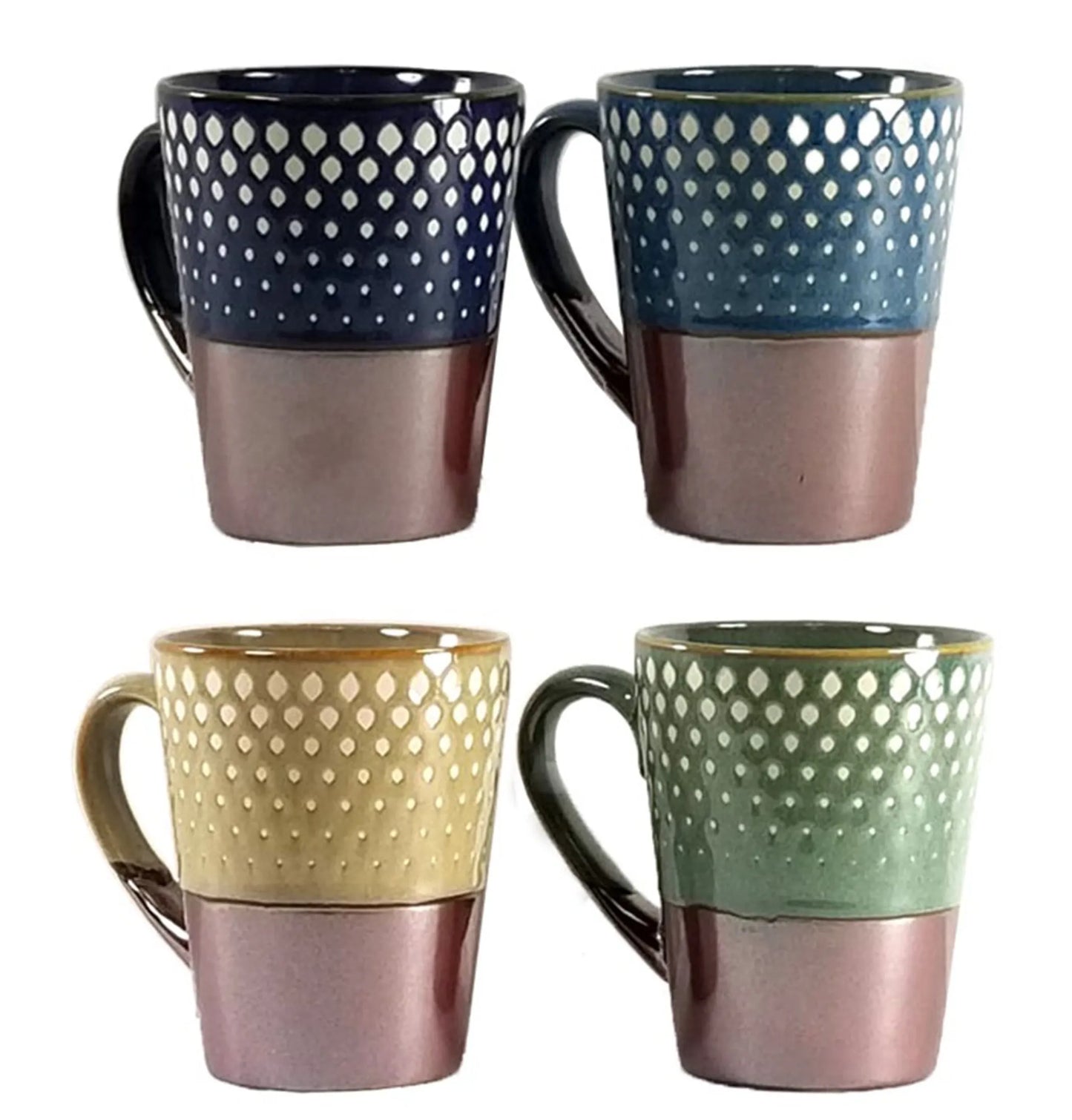 MARCELLE 4PC 11OZ MUG SET IN DIPLAY BOX IN 5-PLY SHIPPING BOX