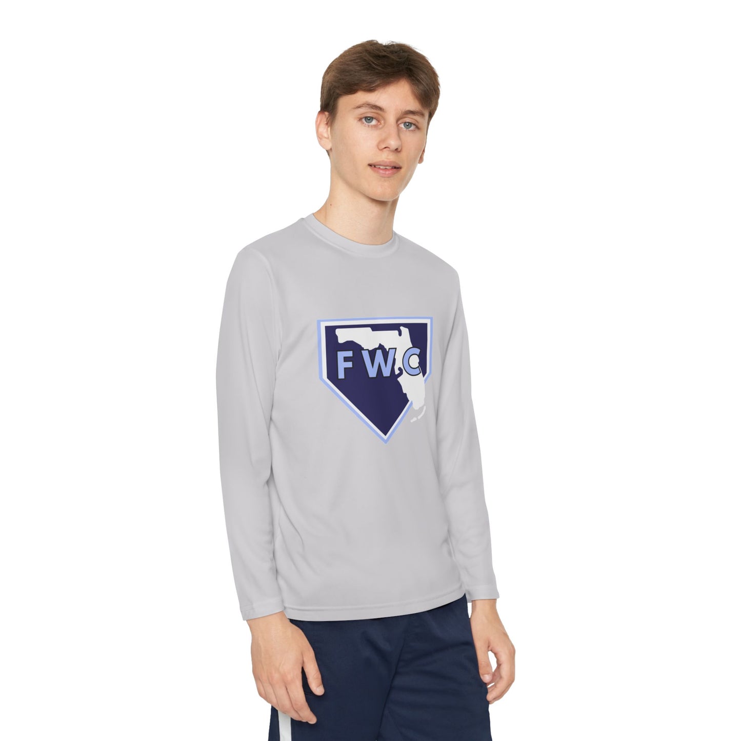 WFL Thunder Youth Long Sleeve Competitor Tee