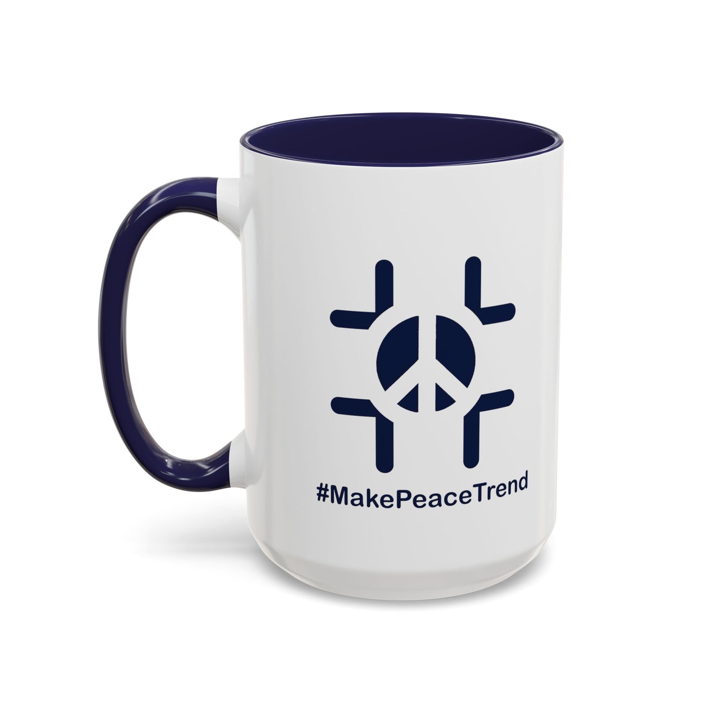 Peace Day Accent Coffee Mug (11, 15oz)