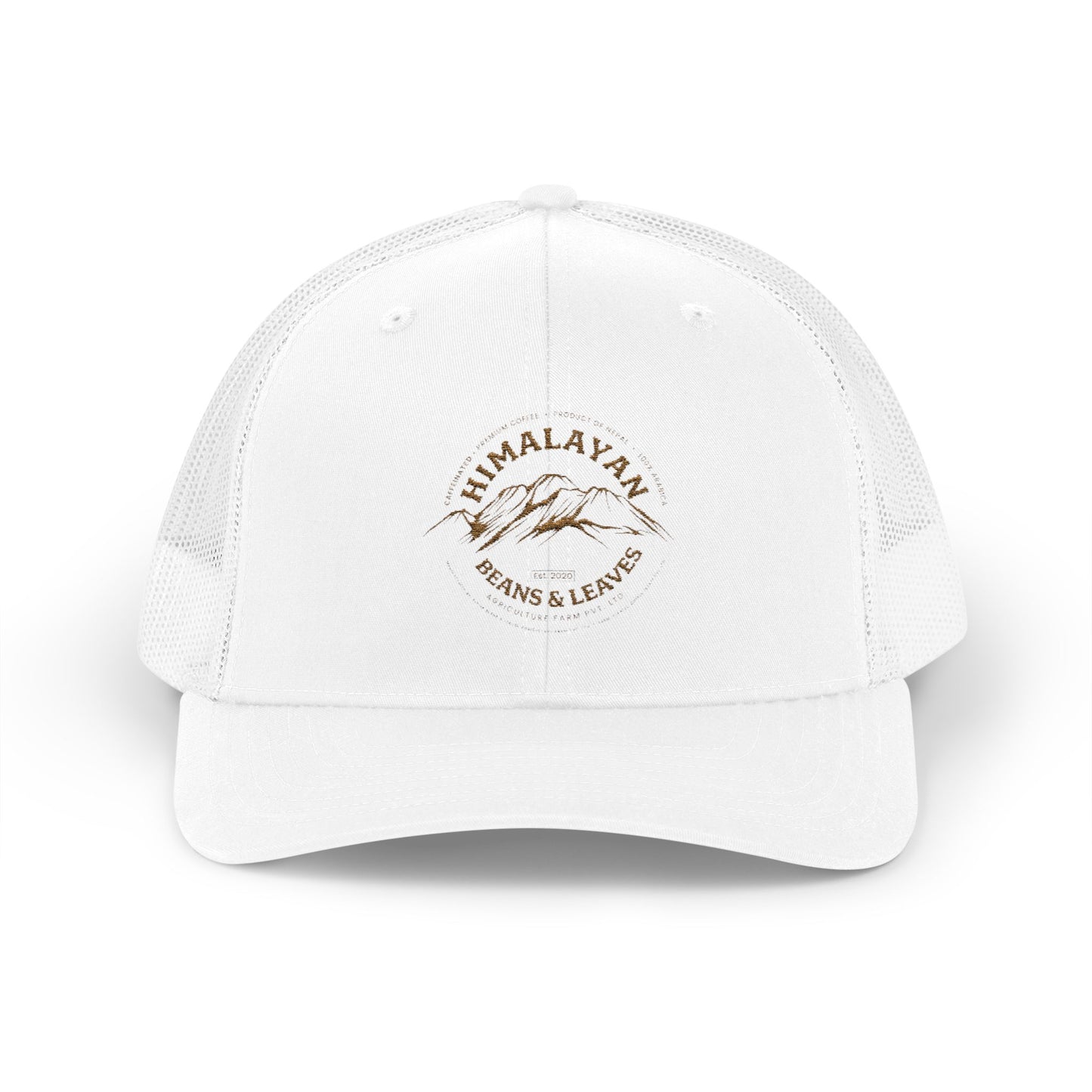 Himalayan Beans & Leaves Snapback Trucker Cap