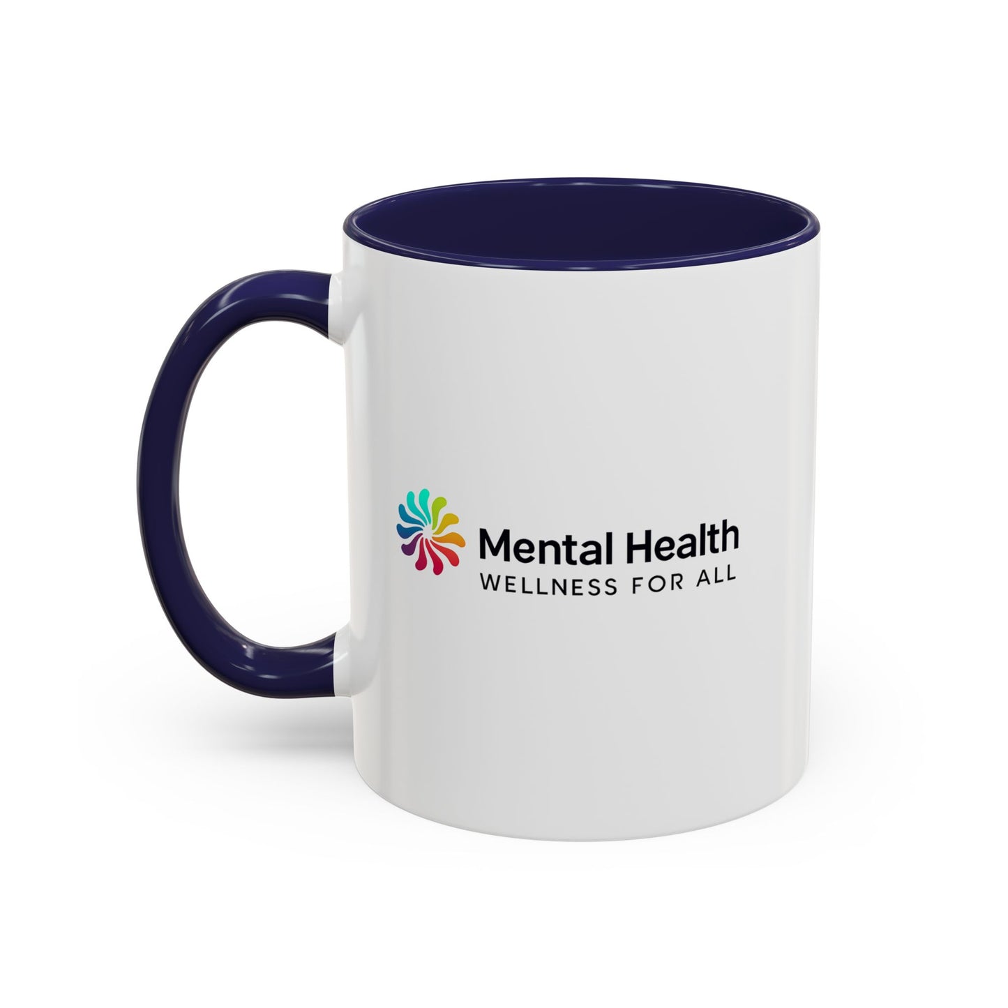 Mental Health Wellness Accent Coffee Mug (11, 15oz)
