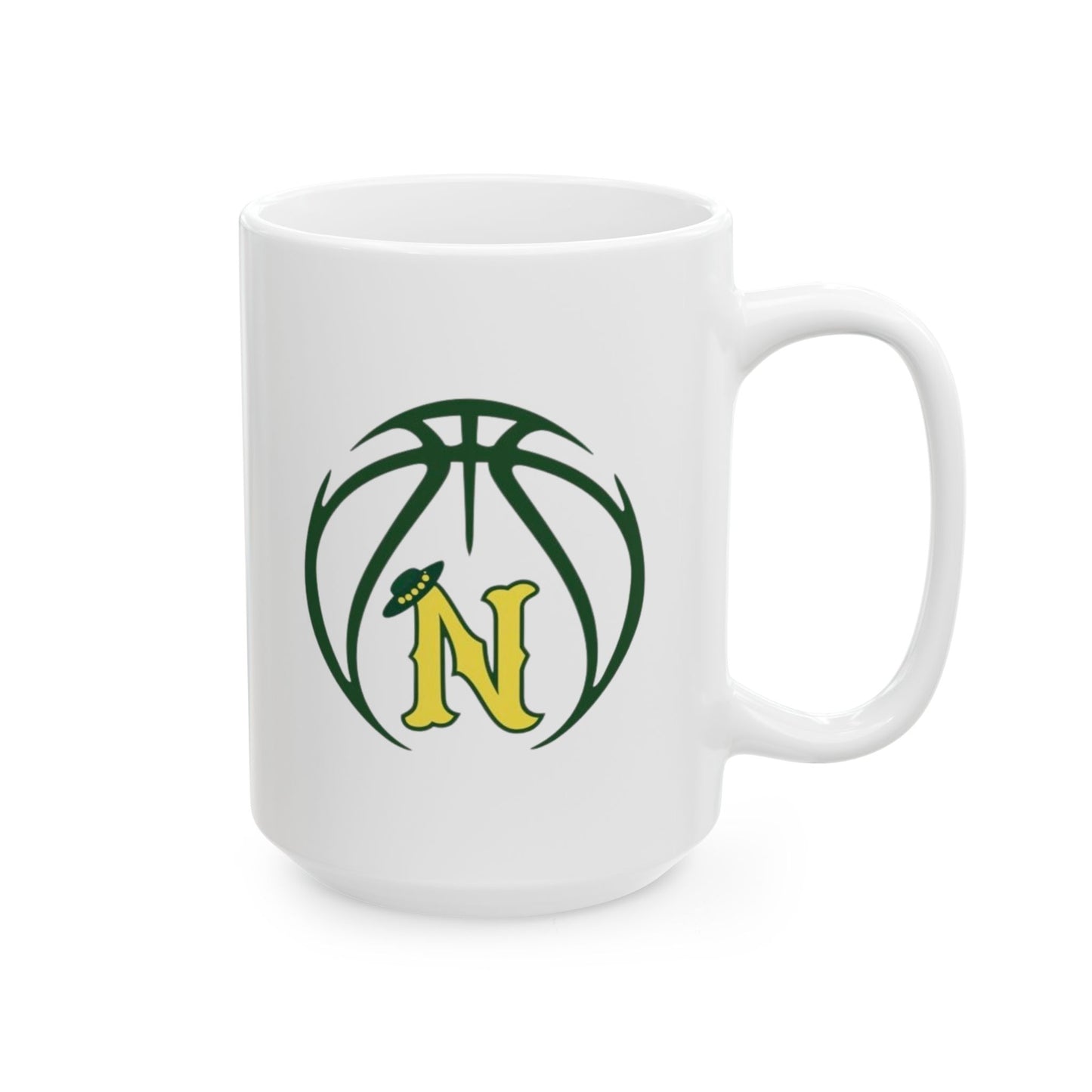 Narbonne Basketball Ceramic Mug, (11oz, 15oz)