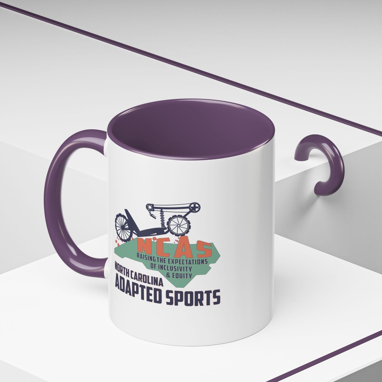NC Adapted Sports Accent Coffee Mug (11oz)