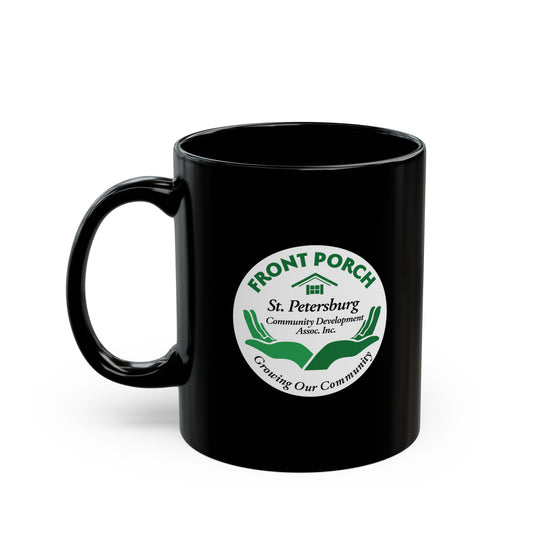 Front Porch Black Mug (11oz, 15oz)