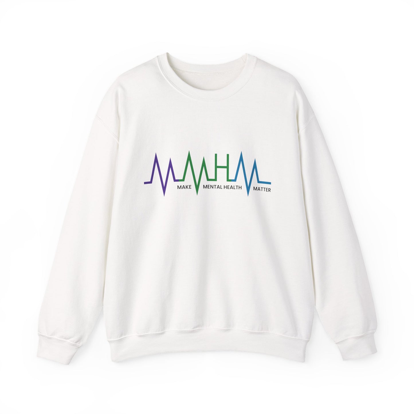 Make Mental Health Matter Unisex Heavy Blend™ Crewneck Sweatshirt
