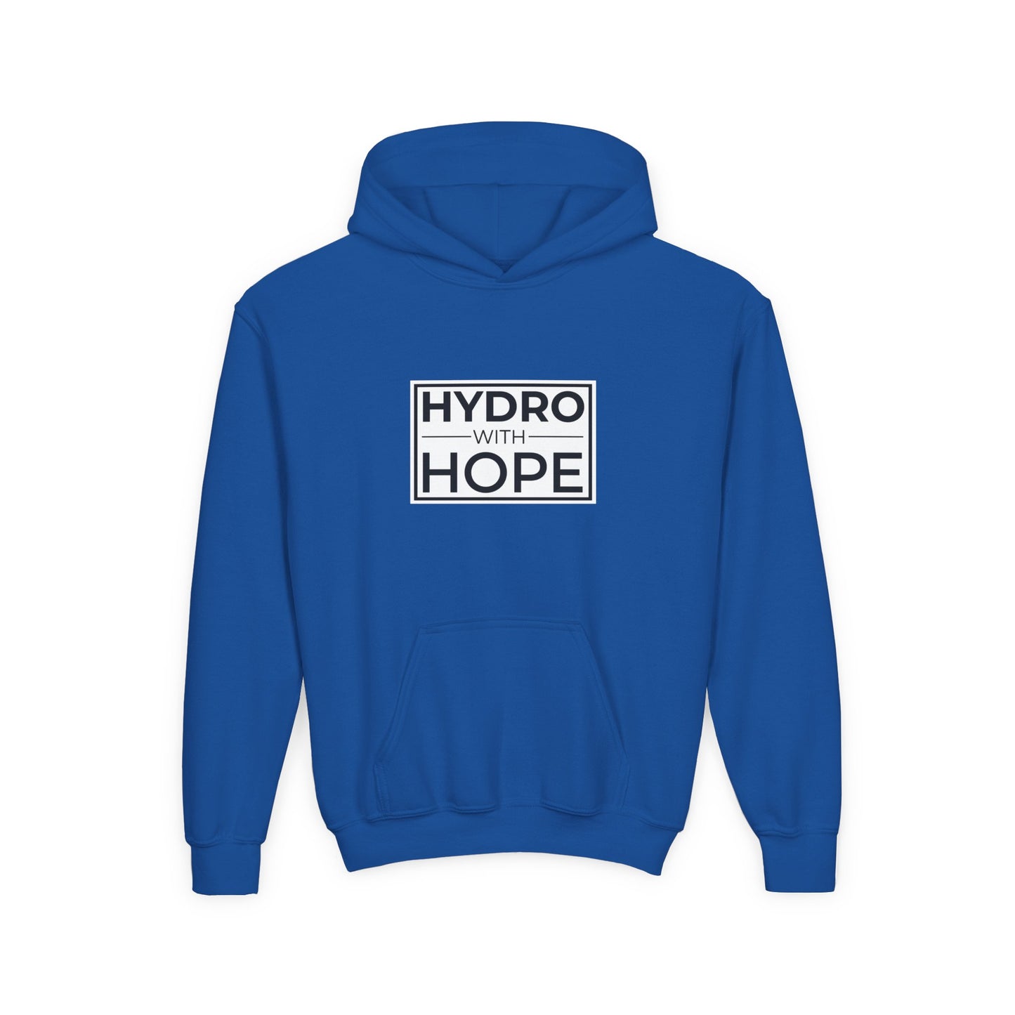 Hydro with Hope Youth Heavy Blend Hooded Sweatshirt
