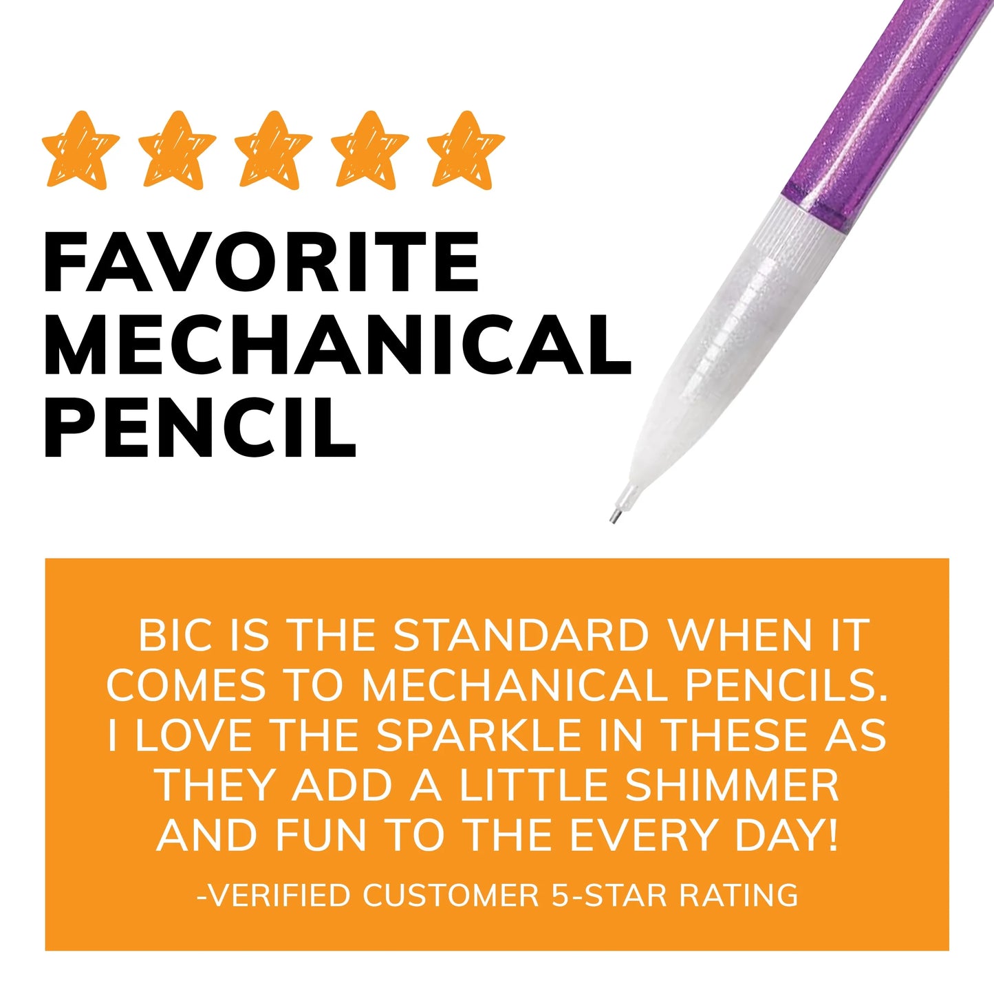 Xtra Sparkle Mechanical Pencil, 0.7 Mm, 24 Count