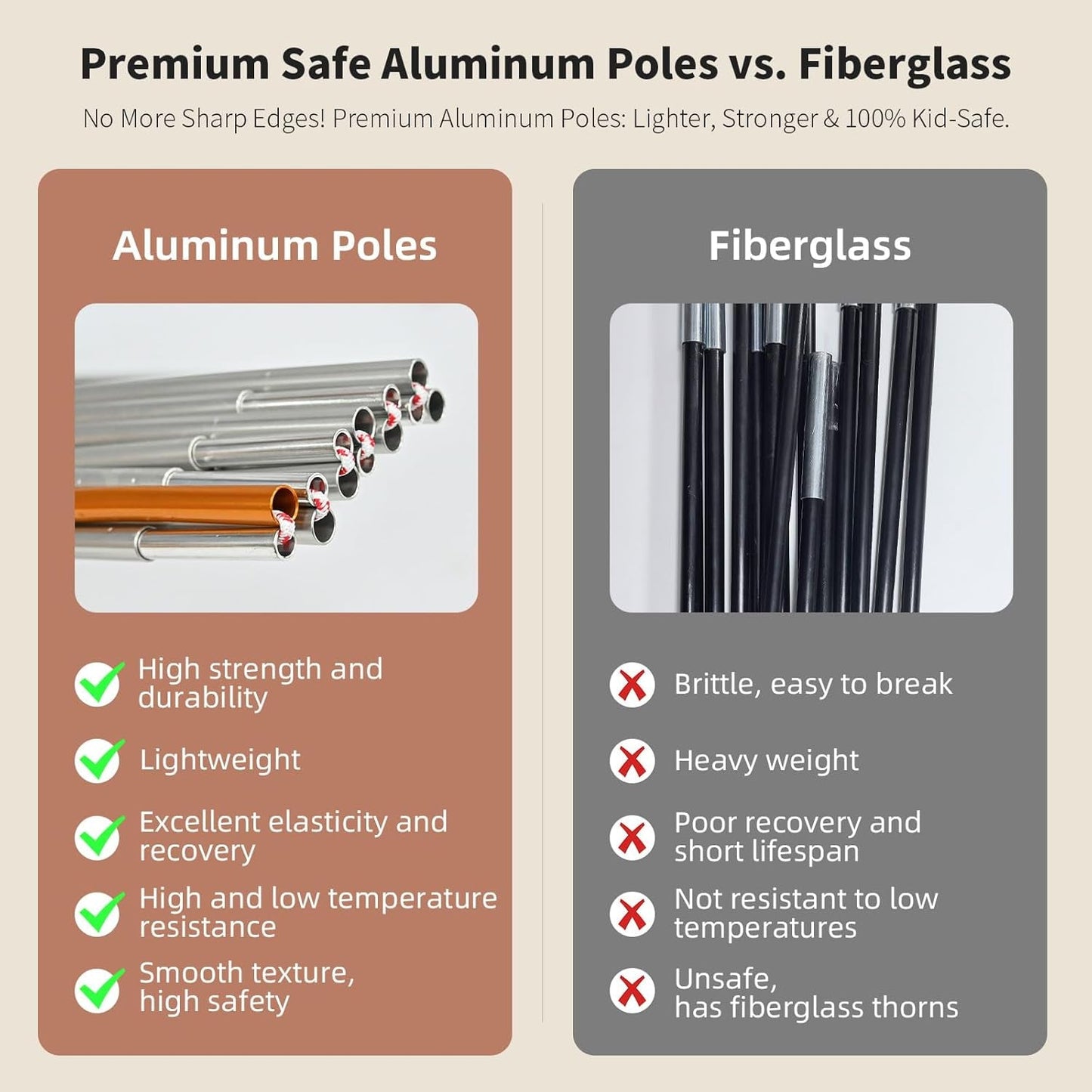 Kids Play Tent 55Inch Peach Premium Quality Indoors