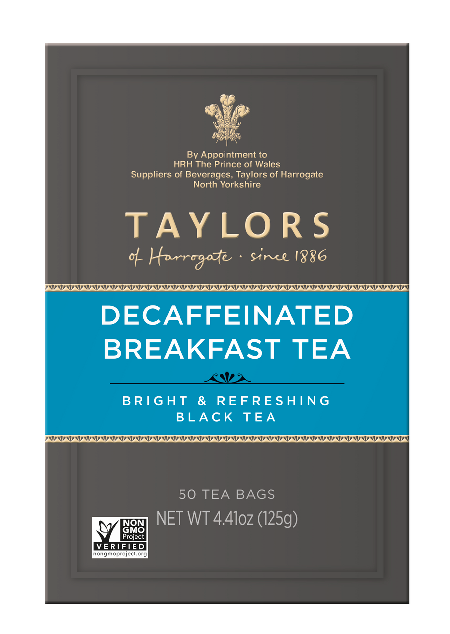 Taylors Of Harrogate Decaffeinated Breakfast Tea (6x50BG )