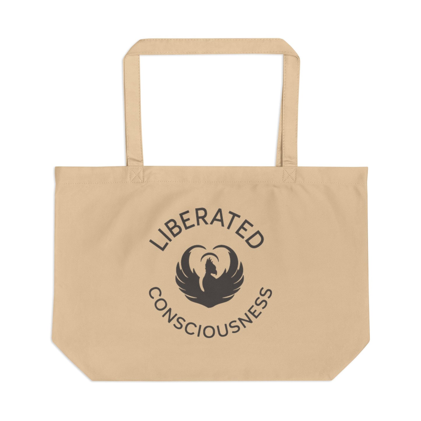 Liberated Consciousness Large Eco Tote
