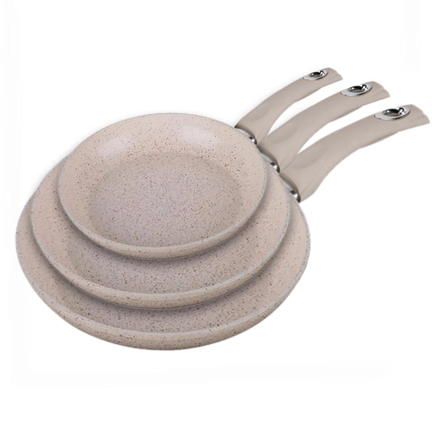NonStick Fry Pan Marble Stone Ceramic Coated Skillet Pan , ,