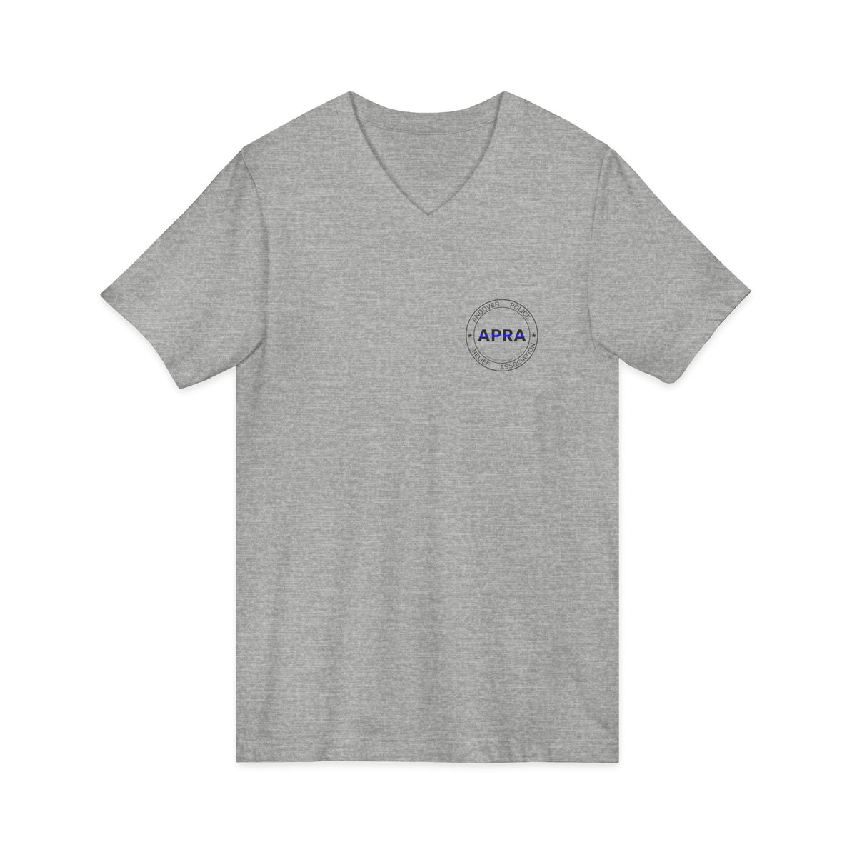Andover Police Relief Association Unisex Jersey Short Sleeve V-Neck Tee