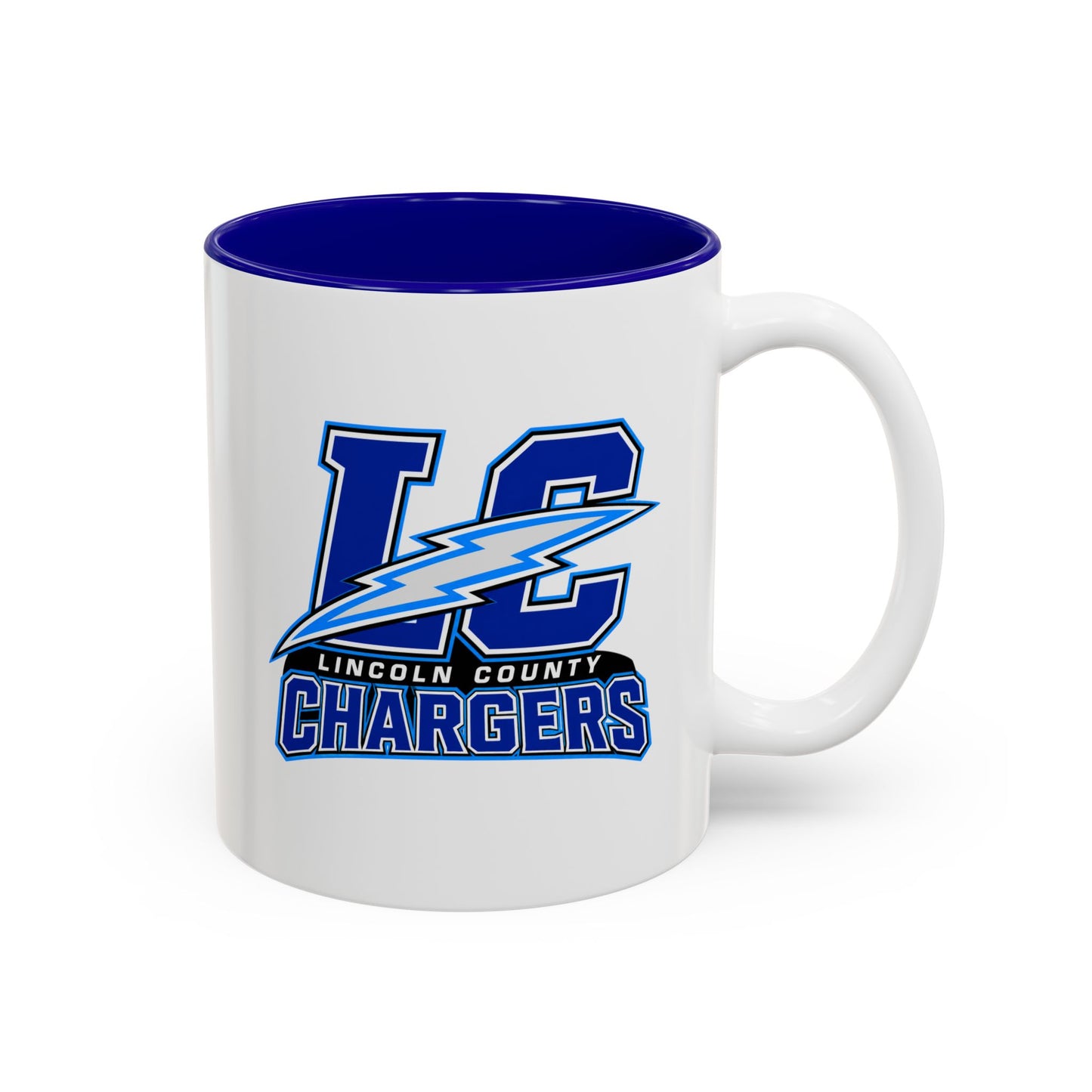 LC Chargers Two-Tone Accent Mug (11oz)