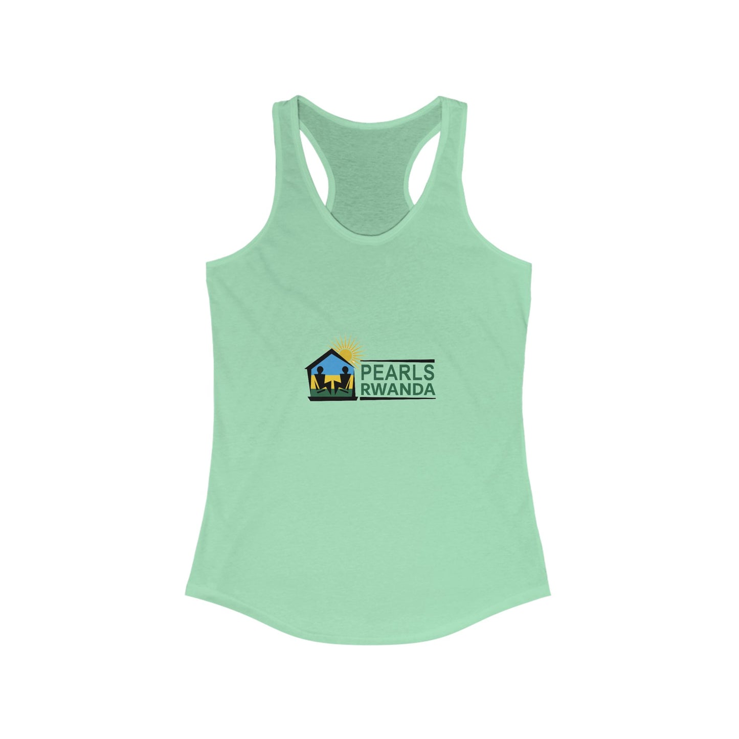 Pearls Rwanda Women's Ideal Racerback Tank