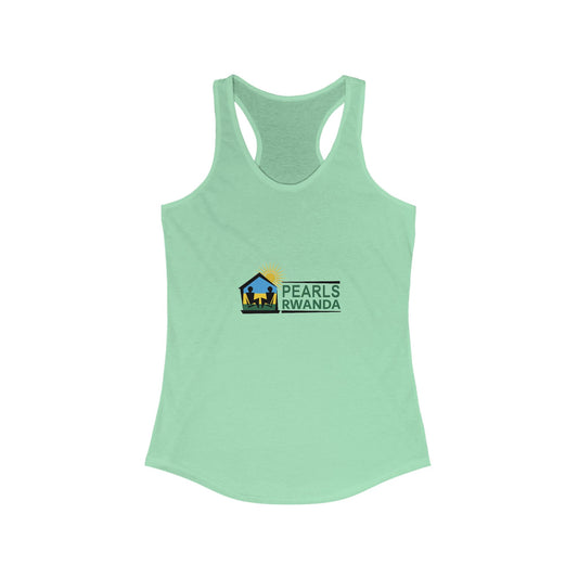 Pearls Rwanda Women's Ideal Racerback Tank