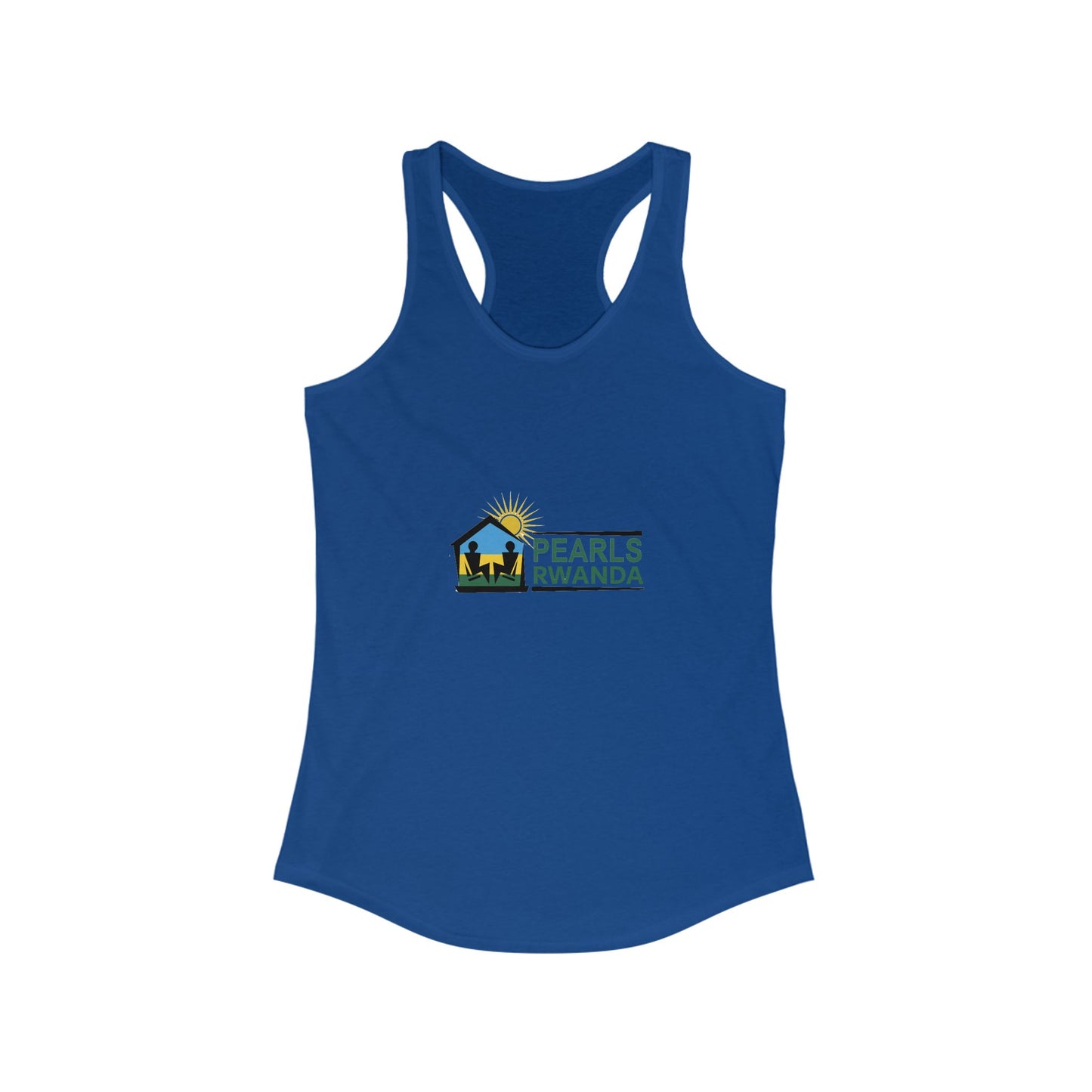 Pearls Rwanda Women's Ideal Racerback Tank