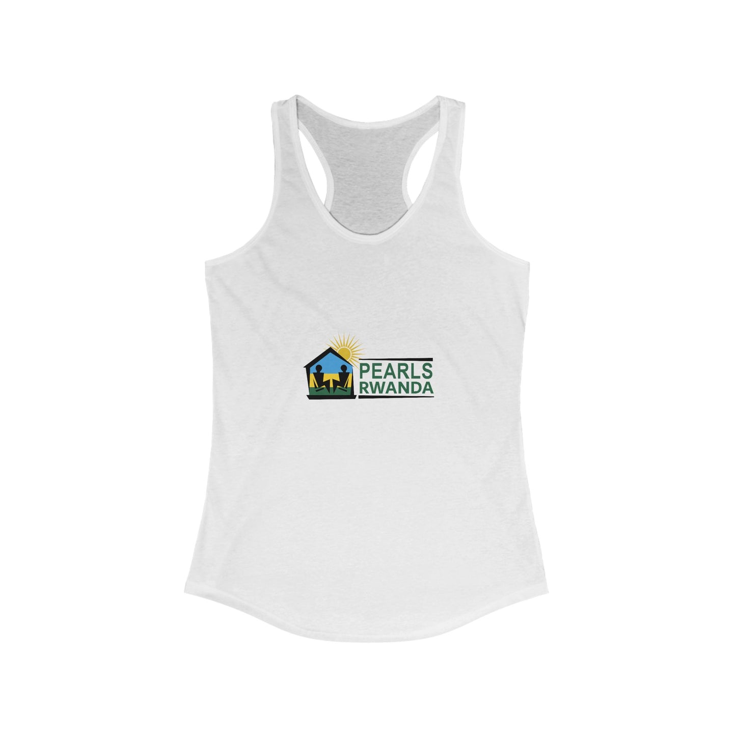 Pearls Rwanda Women's Ideal Racerback Tank