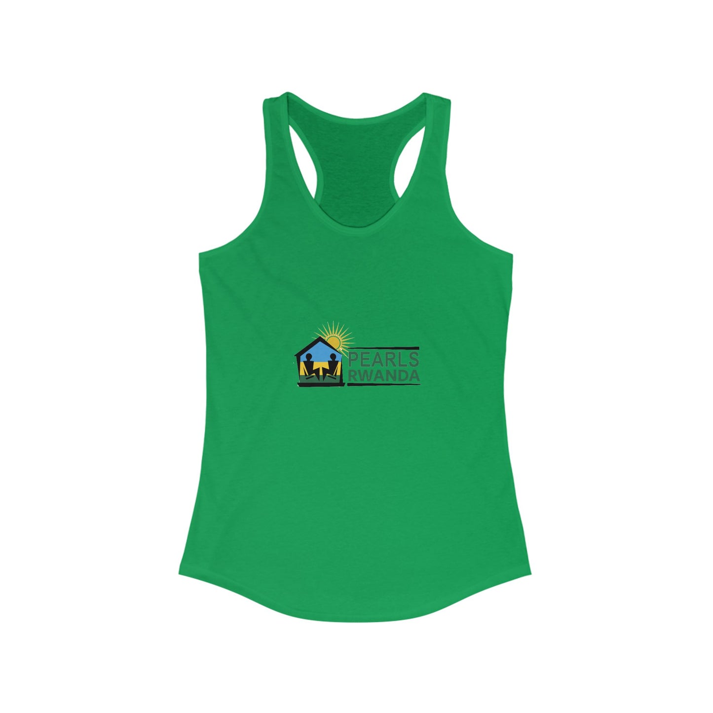 Pearls Rwanda Women's Ideal Racerback Tank