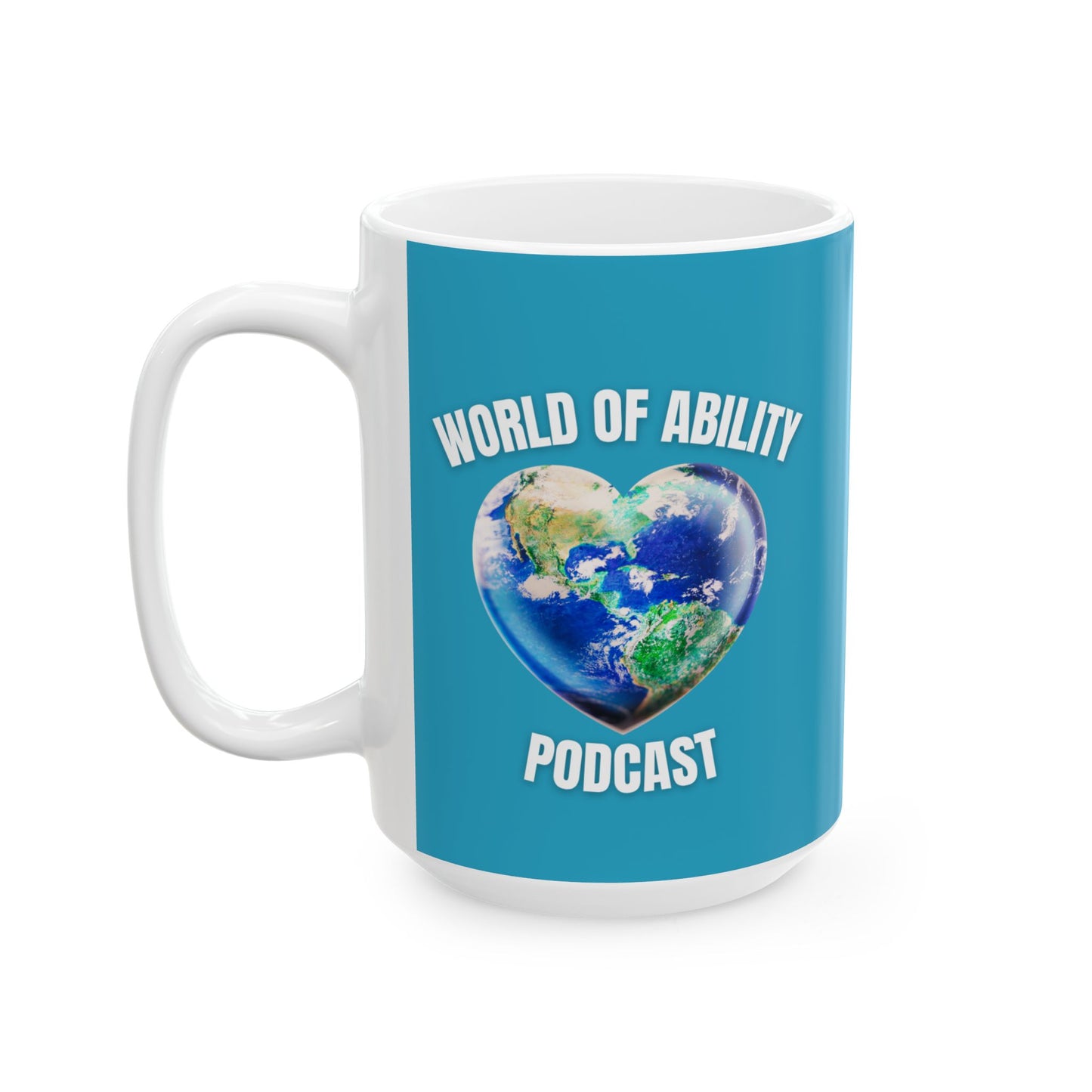 World Ability Network Ceramic Mug, (11oz, 15oz)