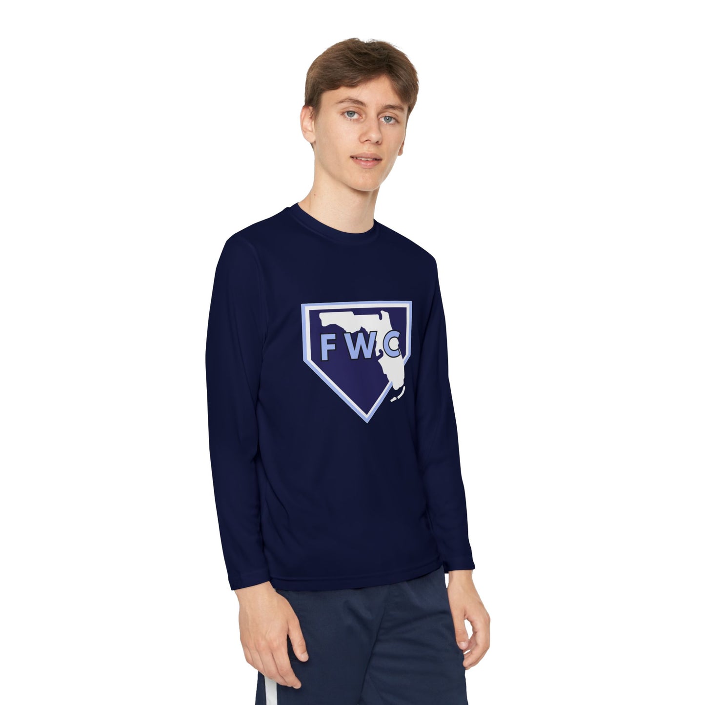 WFL Thunder Youth Long Sleeve Competitor Tee