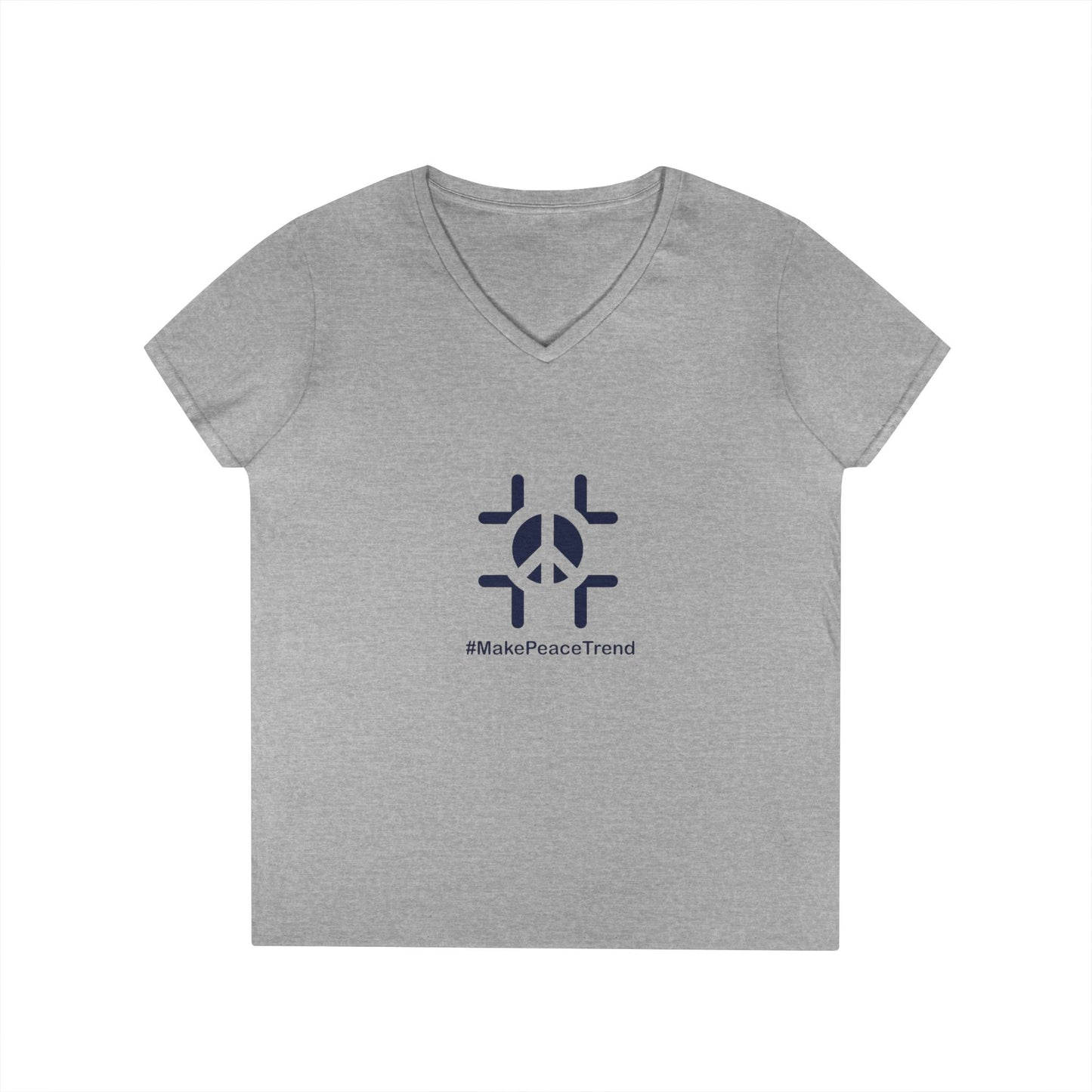 Peace Day Ladies' V-Neck T-Shirt