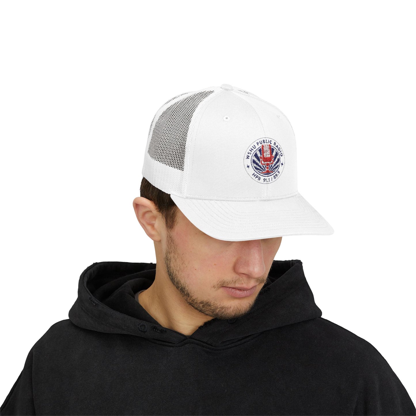 WSHU Radio Snapback Trucker Cap