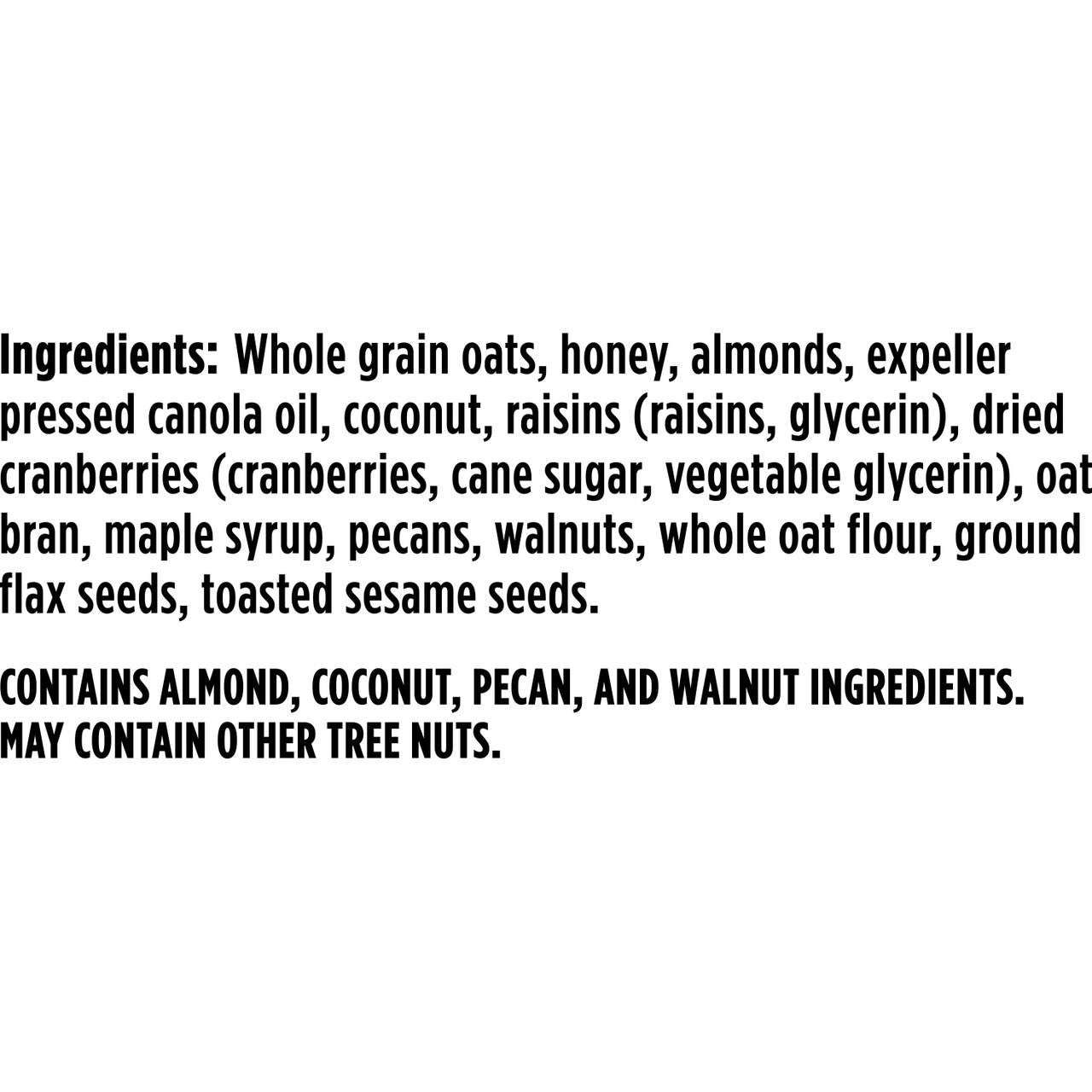 Bear Naked Fruit & Nut Granola (6x12Oz)