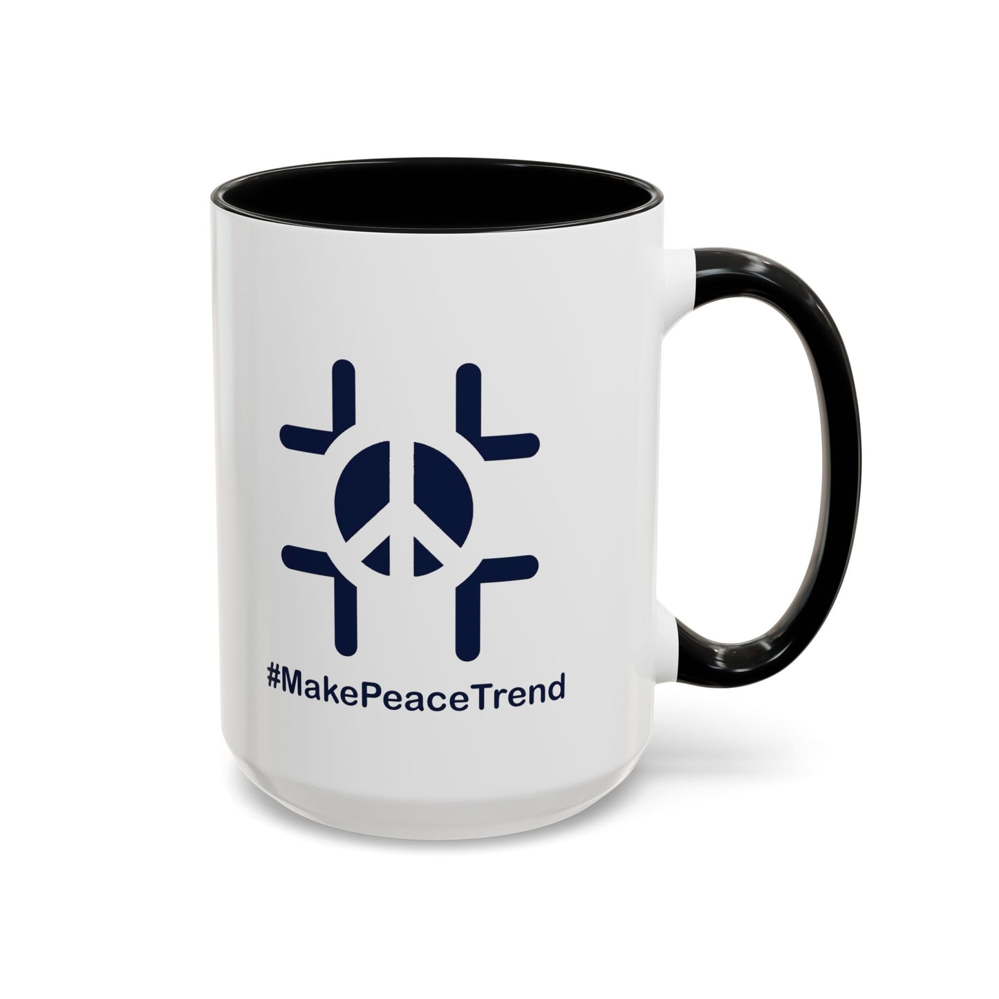 Peace Day Accent Coffee Mug (11, 15oz)