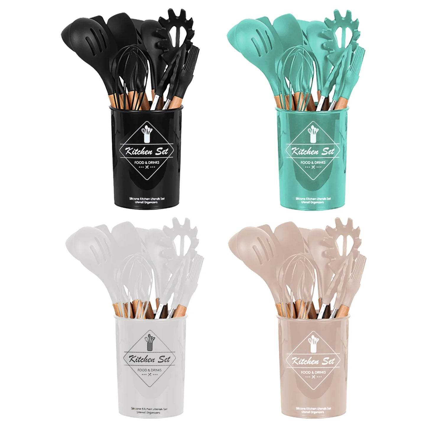 35Pcs Kitchen Cooking Utensils Set