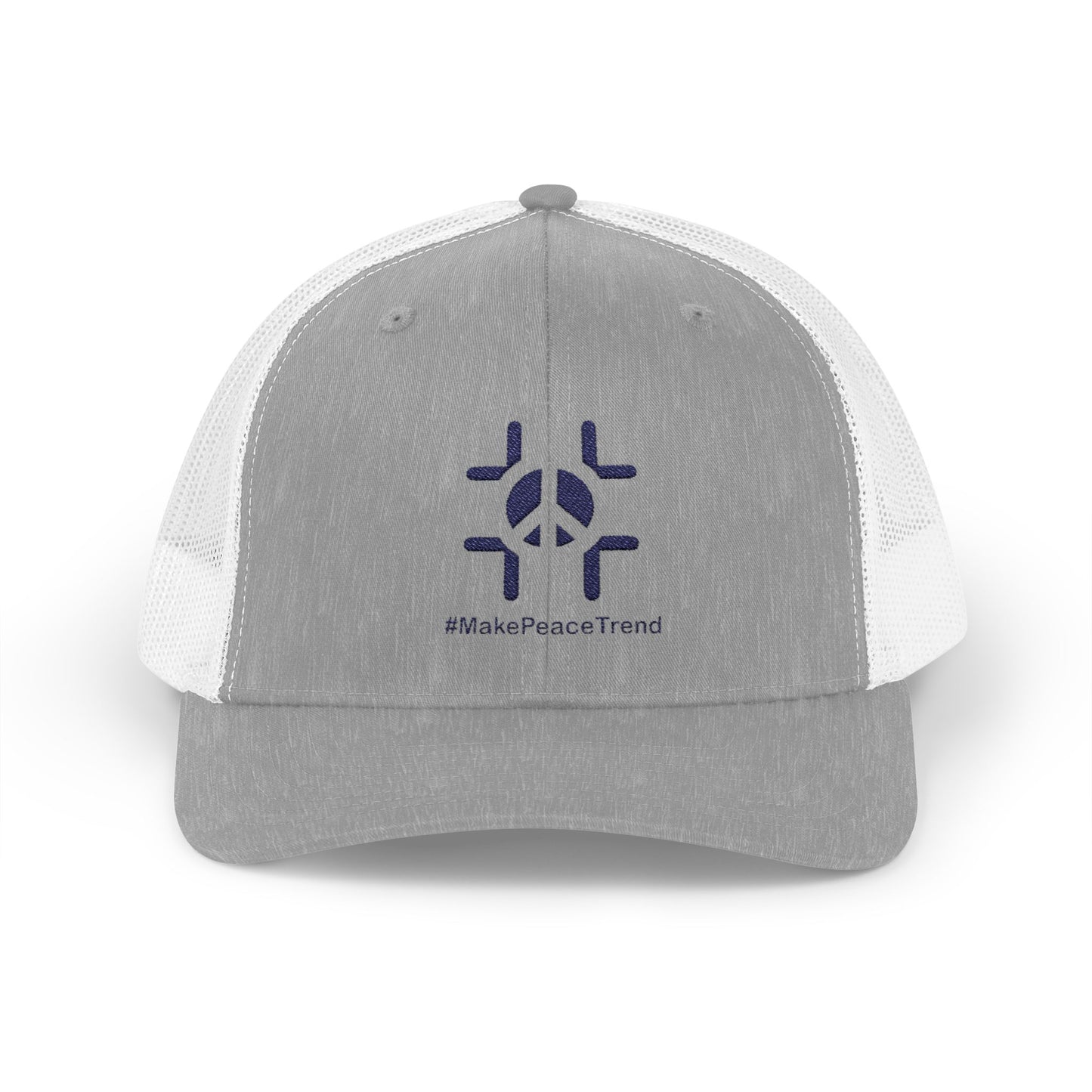 Peace Day Snapback Trucker Cap