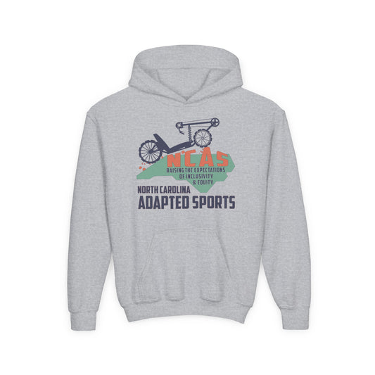NC Adapted Sports Youth Heavy Blend Hooded Sweatshirt