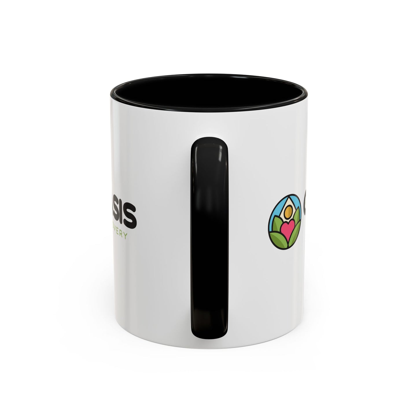 Oasis Recovery Center Accent Coffee Mug (11, 15oz)