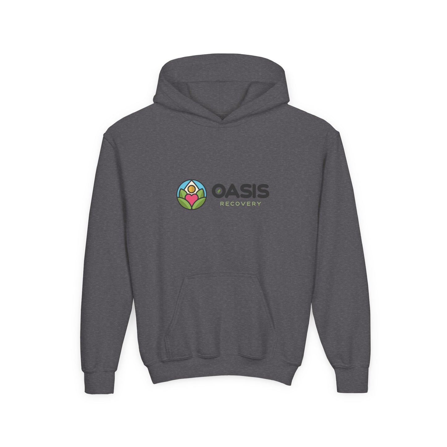 Oasis Recovery Center Youth Heavy Blend Hooded Sweatshirt