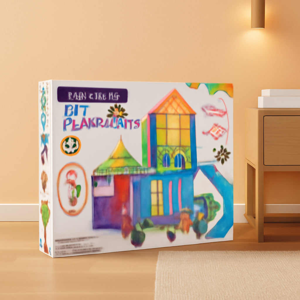 Pet Play house Magnetic Construction System 50 Pieces