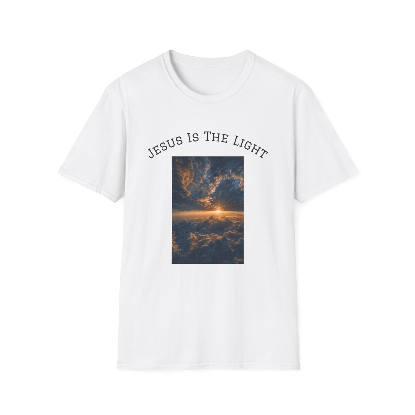 MAC-G - Jesus Is The Light Unisex Softstyle T-Shirt