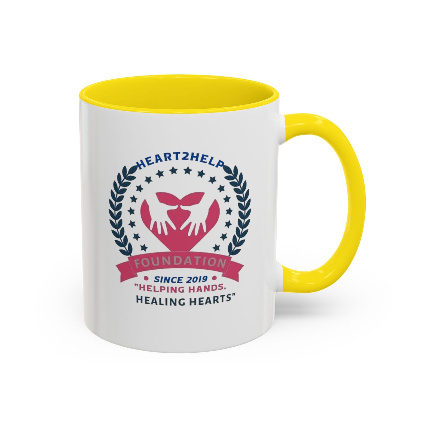 Heart2Help Accent Coffee Mug (11oz)
